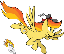 Size: 7357x6280 | Tagged: safe, artist:rlarjsgh96, oc, oc only, oc:hot topic, pony, absurd resolution, female, journalist, mare, solo
