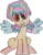 Size: 625x808 | Tagged: safe, artist:storynima, oc, oc only, oc:shiny dawn, pegasus, pony, cute, graph paper, grin, head tilt, heterochromia, learning, looking at you, simple background, sitting, sketch, smiling, solo, spread wings, traditional art, transparent background