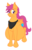 Size: 1800x2800 | Tagged: safe, artist:slimeyjenkins, scootaloo, g4, belly, female, hyper, hyper pregnancy, impossibly large belly, pregnant, solo