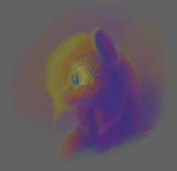 Size: 1052x1019 | Tagged: safe, artist:zlack3r, applejack, g4, female, sketch, solo