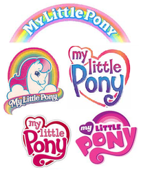 Size: 371x453 | Tagged: safe, g1, g2, g3, g3.5, g4, my little pony 'n friends, my little pony tales, g2 logo, logo, my little pony logo