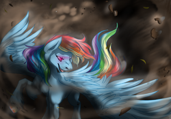 Size: 1024x717 | Tagged: safe, artist:toskurra, rainbow dash, g4, female, solo