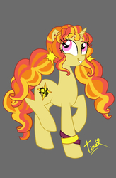 Size: 480x730 | Tagged: safe, artist:tinacrazy29, oc, oc only, oc:allegro shine, pony, magical lesbian spawn, offspring, parent:adagio dazzle, parent:sunset shimmer, parents:sunsagio, solo