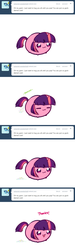 Size: 585x1956 | Tagged: safe, artist:pekou, twilight sparkle, pony, unicorn, ask my little chubbies, g4, ask, chubbie, comic, cute, female, mare, solo, tumblr, twiabetes, unicorn twilight