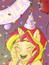 Size: 1508x2000 | Tagged: safe, artist:robothehoobo, sunset shimmer, anthro, g4, female, solo