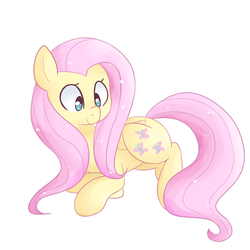 Size: 900x900 | Tagged: safe, artist:pegacornss, fluttershy, g4, cute, female, shyabetes, solo