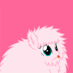Size: 284x284 | Tagged: safe, artist:mixermike622, oc, oc only, oc:fluffle puff, g4, animated, fluffle shuffle, solo