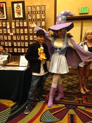 Size: 2448x3264 | Tagged: safe, artist:sonicarchiefan45, trixie, human, g4, cosplay, high res, irl, irl human, photo, plushie