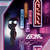 Size: 4200x4200 | Tagged: safe, artist:fimflamfilosophy, oc, oc only, oc:archie, pony, absurd resolution, archie v, city, cover, neon, neon sign, nightclub, rain, retro, solo, street, sunglasses