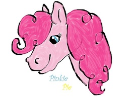 Size: 585x452 | Tagged: safe, artist:cimorene13, pinkie pie, g4, female, solo