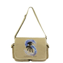Size: 1000x1000 | Tagged: safe, artist:ziom05, nightmare moon, g4, official, bag, female, messenger bag, solo, welovefine