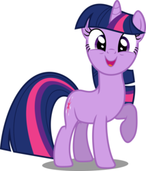 Size: 5000x5844 | Tagged: safe, artist:dashiesparkle, twilight sparkle, pony, unicorn, g4, the last roundup, .svg available, absurd resolution, female, happy, simple background, smiling, solo, transparent background, unicorn twilight, vector