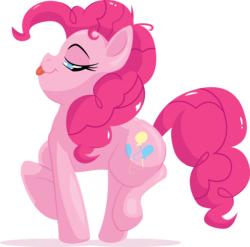Size: 905x894 | Tagged: safe, artist:ostichristian, pinkie pie, g4, female, simple background, solo, transparent background