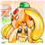 Size: 2278x2259 | Tagged: safe, artist:ruzi-the-spider, applejack, earth pony, frog, pony, g4, applebutt, both cutie marks, butt, featureless crotch, female, frog inspector applejack, frontbend, high res, mare, plot, silly, silly pony, traditional art, watercolor painting, who's a silly pony