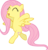 Size: 6582x6850 | Tagged: safe, artist:videogamesizzle, fluttershy, pony, g4, my little pony: friendship is magic, the crystal empire, absurd resolution, bipedal, eyes closed, female, long tail, open mouth, simple background, solo, spread wings, svg, transparent background, vector