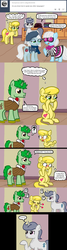 Size: 640x2400 | Tagged: safe, artist:ficficponyfic, photo finish, oc, oc only, oc:golden brisk, oc:silver breeze, comic, french, goldeeze, male, translated in the comments, trap