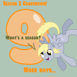 Size: 2000x2000 | Tagged: safe, artist:tuliothepillbug, derpy hooves, pegasus, pony, g4, countdown, female, high res, mare, solo