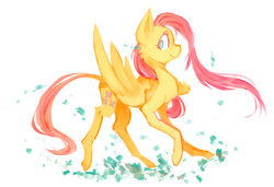 Size: 852x584 | Tagged: safe, artist:the-doodle-queen, fluttershy, g4, female, solo