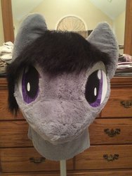 Size: 1024x1365 | Tagged: safe, artist:acedevinn, octavia melody, g4, irl, photo, solo, stuffed head