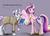 Size: 1280x913 | Tagged: safe, artist:silfoe, princess cadance, twilight velvet, alicorn, pony, unicorn, royal sketchbook, g4, book, clothes, coat, covering, dialogue, duo, female, looking away, mare, open mouth, photo album, raised hoof, trenchcoat