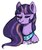 Size: 857x1015 | Tagged: safe, artist:yukomaussi, twilight sparkle, alicorn, pony, g4, female, mare, portrait, twilight sparkle (alicorn)