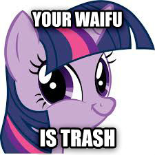 Size: 225x225 | Tagged: safe, twilight sparkle, g4, faic, female, image macro, meme, picture for breezies, reaction image, self deprecation, solo, twiface, waifu