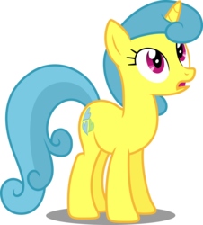 Size: 5000x5524 | Tagged: safe, artist:dashiesparkle, lemon hearts, pony, unicorn, friendship is magic, g4, .svg available, absurd resolution, female, looking up, mare, simple background, solo, transparent background, vector