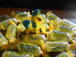 Size: 4000x3000 | Tagged: safe, artist:iloveyaoi84, lemon hearts, g4, blind bag, candy, high res, irl, jolly rancher, photo, toy