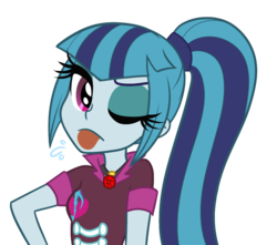 Size: 994x877 | Tagged: safe, artist:rileyav, sonata dusk, equestria girls, g4, my little pony equestria girls: rainbow rocks, female, raspberry, solo, tongue out