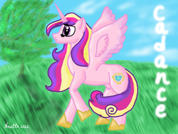 Size: 1000x750 | Tagged: safe, artist:anna-krylova, princess cadance, g4, female, solo