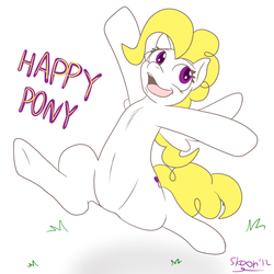Size: 1125x1125 | Tagged: safe, artist:skoon, surprise, pony, g1, bipedal, female, solo