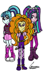 Size: 480x800 | Tagged: safe, artist:metheunawesome14, adagio dazzle, aria blaze, sonata dusk, equestria girls, g4, the dazzlings