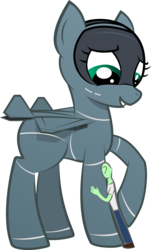 Size: 2551x4233 | Tagged: safe, artist:jh, artist:plone, oc, oc only, oc:anon, oc:nora, original species, plane pony, pony, hug, macro, plane, simple background, size difference, transparent background, vector, yf-23