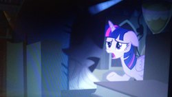 Size: 1280x720 | Tagged: safe, star swirl the bearded, twilight sparkle, alicorn, pony, g4, fake, fake leak, female, mare, photo, picture of a screen, possibly fake, spoiler, twilight sparkle (alicorn)