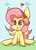 Size: 700x980 | Tagged: safe, artist:joycall6, fluttershy, g4, blushing, female, pixel art, solo