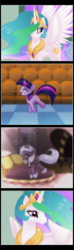 Size: 563x1913 | Tagged: dead source, safe, artist:rizcifra, princess celestia, princess luna, twilight sparkle, alicorn, pony, unicorn, g4, :o, bittersweet, comic, cute, daaaaaaaaaaaw, excited, eyes closed, feels, female, filly, filly twilight sparkle, flashback, happy, hnnng, lunabetes, mare, open mouth, pronking, smiling, spread wings, surprised, twiabetes, unicorn twilight, wide eyes, woona, younger