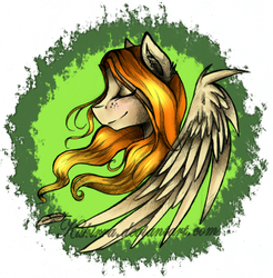 Size: 1024x1039 | Tagged: safe, artist:kukirra, oc, oc only, oc:feather, pegasus, pony, solo