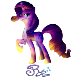 Size: 1920x2000 | Tagged: safe, artist:krazykat3, rarity, g4, female, raised hoof, simple background, solo, transparent background