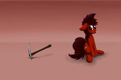 Size: 1280x850 | Tagged: safe, artist:marsminer, oc, oc only, oc:mars miner, earth pony, pony, desktop background, solo, wallpaper