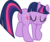 Size: 3550x2970 | Tagged: safe, artist:porygon2z, twilight sparkle, pony, unicorn, g4, butt, female, high res, plot, simple background, solo, transparent background, twibutt, unicorn twilight, vector