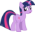 Size: 4361x4000 | Tagged: safe, artist:jeatz-axl, twilight sparkle, pony, unicorn, g4, magic duel, season 3, absurd resolution, butt, female, looking at you, looking back, magic, mare, plot, simple background, solo, transparent background, twibutt, unicorn twilight, vector