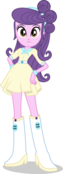 Size: 292x805 | Tagged: safe, artist:punzil504, suri polomare, equestria girls, g4, boots, equestria girls-ified, female, high heel boots, hilarious in hindsight, legs, shoes, simple background, solo, transparent background, vector, yellow dress