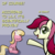 Size: 500x500 | Tagged: safe, artist:why485, lily valley, roseluck, ask the flower trio, g4, ask, tumblr