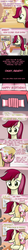 Size: 650x5850 | Tagged: safe, artist:why485, lily, lily valley, roseluck, ask the flower trio, g4, ask, comic, crying, cute, hug, hugging a pony, lilybetes, rosabetes, tears of joy, tumblr