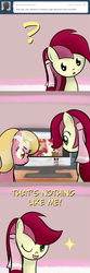 Size: 650x1950 | Tagged: safe, artist:why485, lily, lily valley, roseluck, ask the flower trio, g4, ask, comic, tumblr