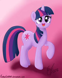 Size: 1024x1280 | Tagged: safe, artist:emberfall0507, twilight sparkle, pony, g4, female, solo