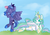 Size: 1023x723 | Tagged: safe, artist:skywriter, princess celestia, princess luna, butterfly, g4, eyes closed, s1 luna