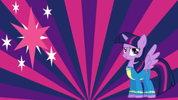 Size: 1920x1080 | Tagged: safe, artist:maximillianveers, artist:neodarkwing, twilight sparkle, alicorn, pony, g4, cutie mark, female, mare, solo, twilight sparkle (alicorn), vector, wonderbolts uniform, wondersparkle