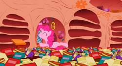 Size: 1099x597 | Tagged: safe, screencap, pinkie pie, g4, sonic rainboom (episode), female, solo