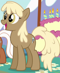 Size: 475x582 | Tagged: safe, screencap, mjölna, earth pony, pony, g4, pinkie pride, background pony, female, happy, mare, solo focus